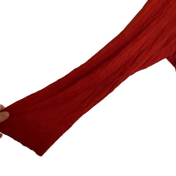 24/7
comfort apparel red scoop neck size 2XL tunic long sleeve - Picture 4 of 5